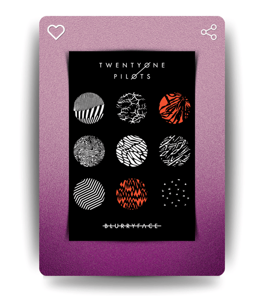 Twenty One Pilots Wall Poster | Band | Music Print