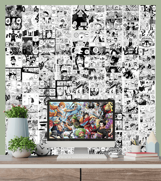 50 Pcs One Piece Manga Set |  Manga Panel Kits