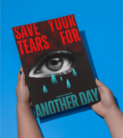 Save Your Tears Typography Wall Poster | The Weeknd | Music Print